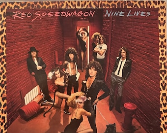 REO Speedwagon, Nine Lives, Vinyl Record/Album, FE-35988, Epic Records 1979