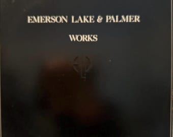 Emerson, Lake and Palmer, Works, álbum/disco de vinilo doble, Atlantic Records 1977, SD-2-7000
