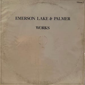 Emerson,Lake and Palmer, Works Volume Two,Vinyl Album/Record,Atlantic Records,1977, SD 19157