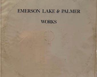 Emerson, Lake and Palmer, Works Volume Two, álbum de vinilo, Atlantic Records, 1977, SD 19157
