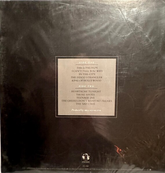 Eagles, the Long Run, Vinyl Album/record, Asylum Records, 1979, 5E