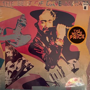 Dave Mason, The Best of Dave Mason, Vinyl Album/Record, CBS Records, 1981, AL 37089