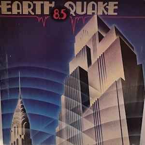 Earthquake, 8.5, Vinyl Album/Record, Quality Records, 1976, BZ 0047V