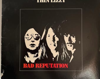 Thin Lizzy, Bad Reputation, vinylalbum/skiva, Phonogram Records, 1977, SRM-1-1186