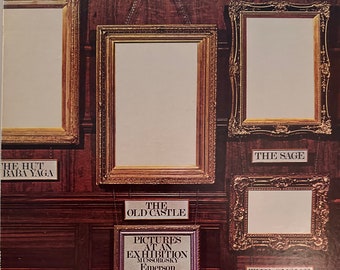 Emerson Lake and Palmer, Pictures at the Exhibition, vinylalbum/LP, ELP 66666, Atlantic Records 1972
