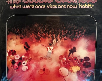 The Doobie Brothers, wat ooit ondeugden waren, zijn nu gewoontes, live vinylalbum/-plaat, Warner Brothers, 1974, W 2750