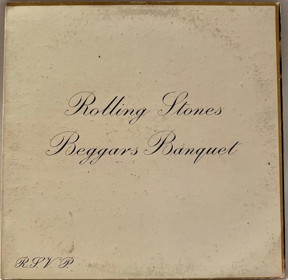 洋楽 Rolling Stones Beggars Banquet LP Rolling Stones, Beggars Banquet, PS 539, Sterophonic, London, 1968