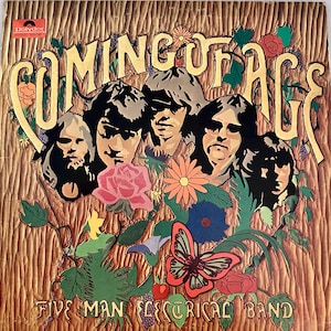 Five Man Electrical Band, Coming of Age, Vinyl Album/Record, Polydor Records, 1971, 2424 047