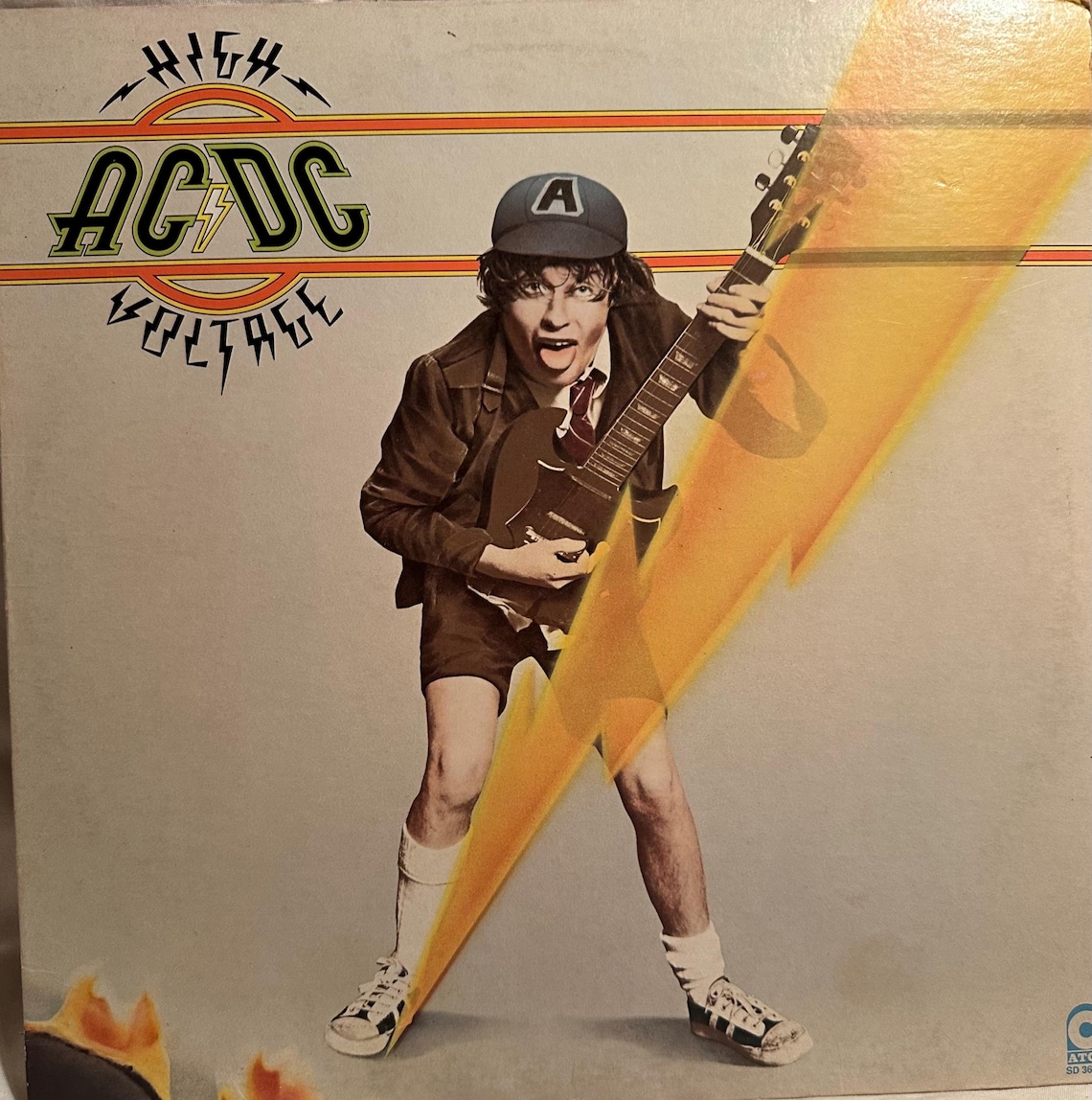 AC/DC , High Voltage, Vinyl Record/album, Atco Records, 1976. SD 36-142 ...