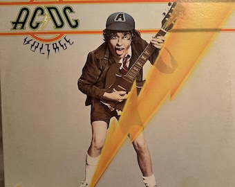 AC/DC - High Voltage Vinyl - Etsy