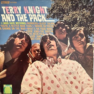 Terry Knight and the Pack, Vinyl Album/Record, Cameo Parkway Records, 1960s, LE 8000A