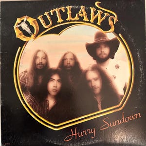 Outlaws, Hurry Sundown, Vinyl Album/Record, Arista Records,1977, AL 4135