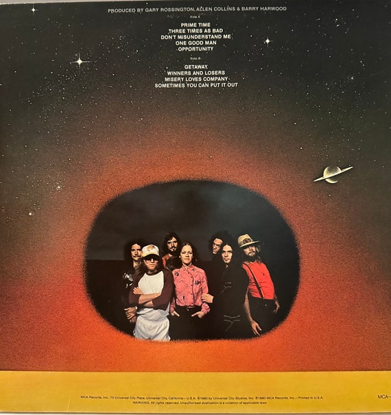 Rossington Collins Band, Anytime Anyplace Anywhere, Vinyl Album