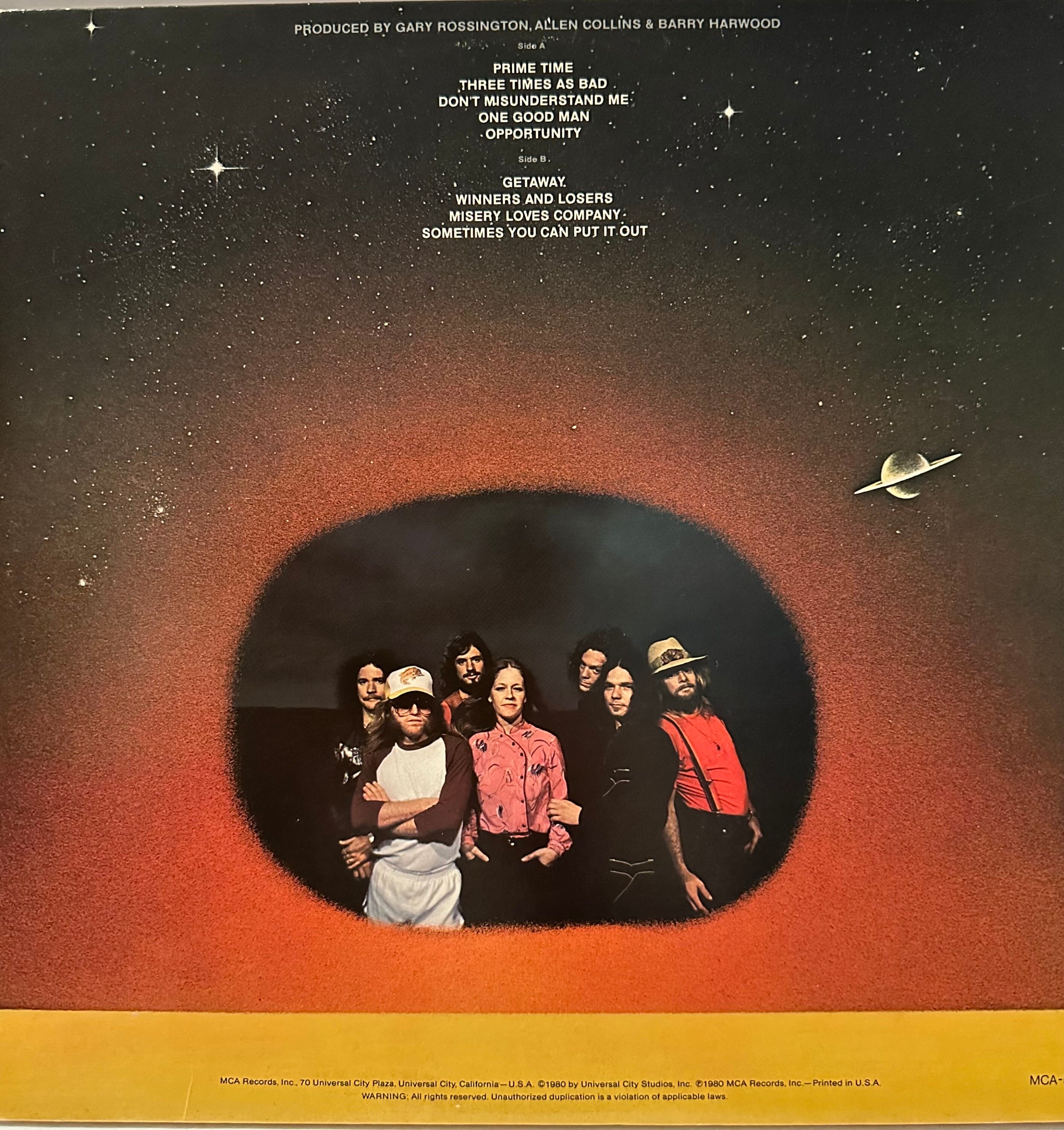 Rossington Collins Band, Anytime Anyplace Anywhere, Vinyl Album