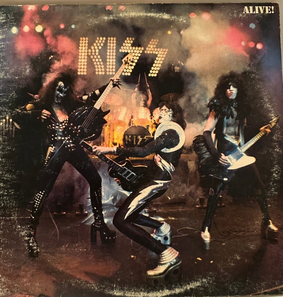 KISS, Alive, Double Live Vinyl Album/record, Casablanca Records