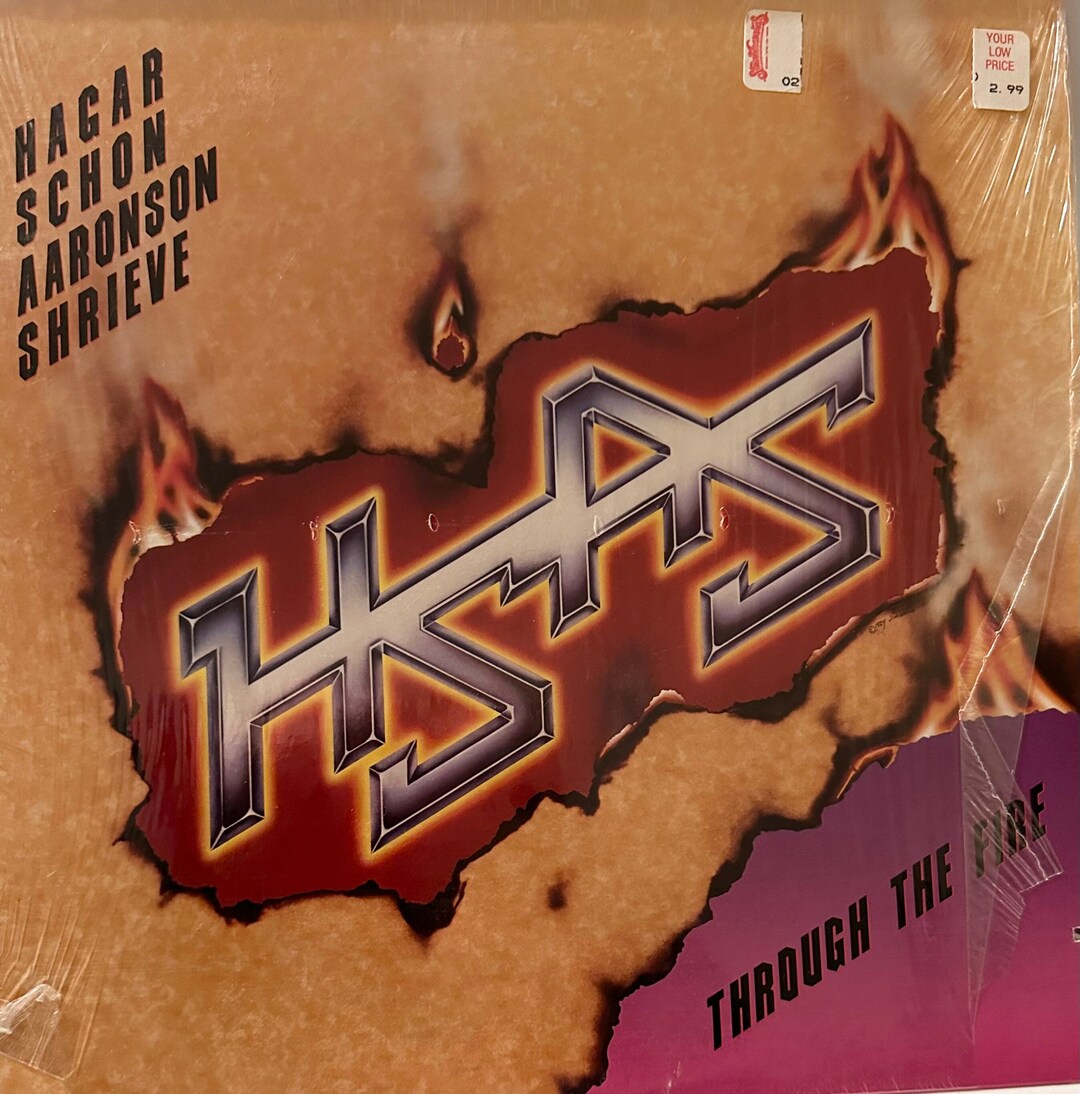 HSAS, Hagar/schon/aaronson/shrieve, Through the Fire, Vinyl Album