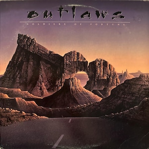 Outlaws, Soldiers of Fortune, Vinyl Album/Record, Arista Records, 1986, AL 40512