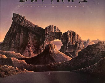 Outlaws, Soldiers of Fortune, Vinyl Album/Record, Arista Records, 1986, AL 40512