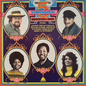 The 5th Dimension, Greatest Hits on Earth, Vinyl Album/Record, 1972, AL 504002