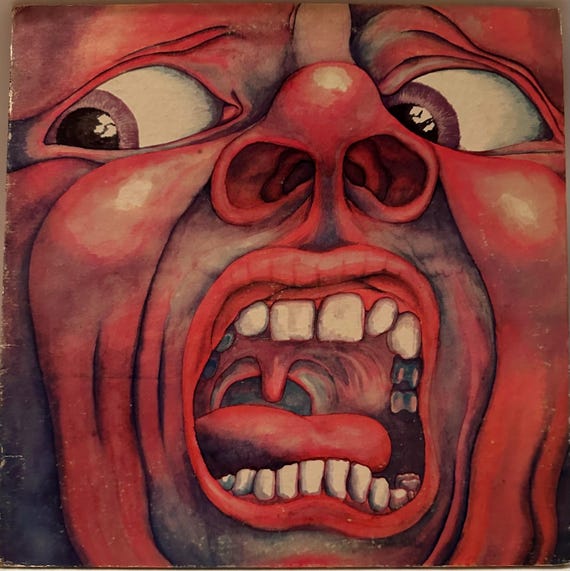 UK盤In the Court of the Crimson King King Crimson, in the Court of the Crimson King, Vinyl Album/record