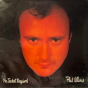 Phil Collins, No Jacket Required, Vinyl Album/Record, Atlantic Records, 1985, A1 81240