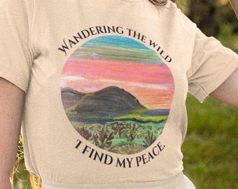 Hiker Tee for Nature Lover Shirt for Adventure Apparel for gift for Nature T-shirt gift for unique gift for comfortable shirts