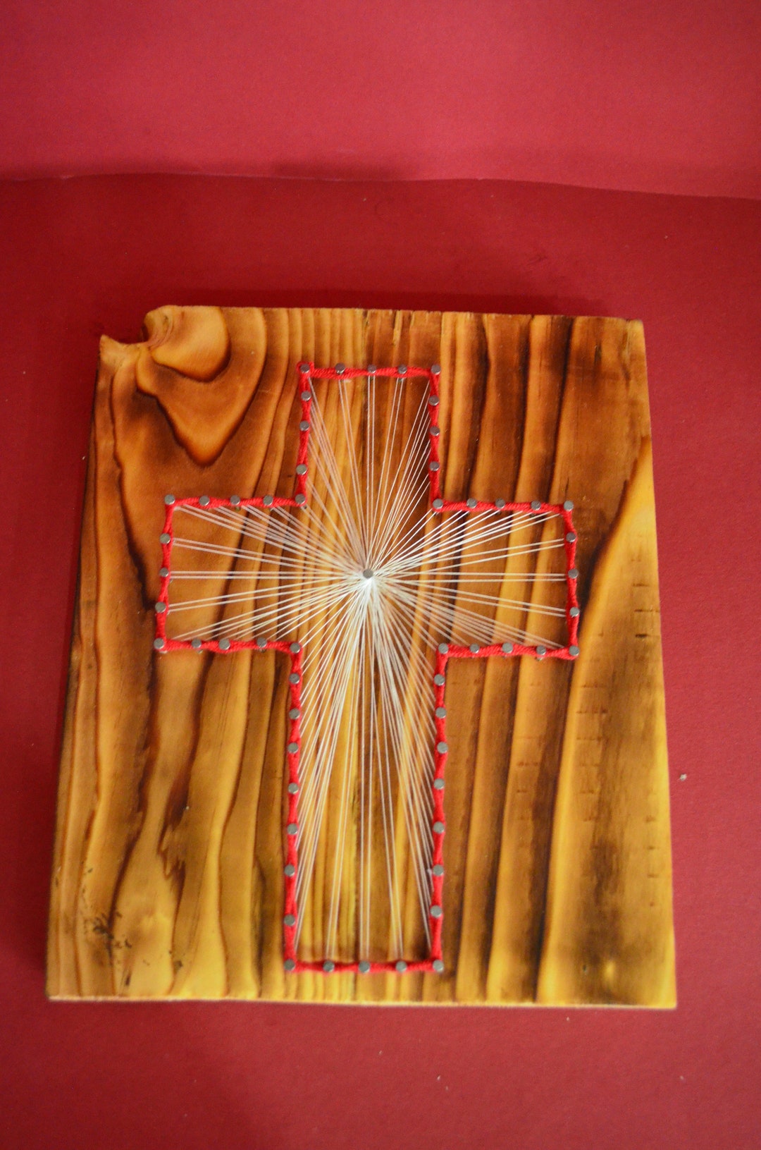 String Art Cross - Etsy