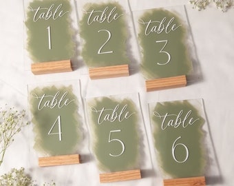 Acrylic Table Signs
