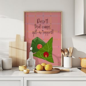 Paan Print | India Poster | Desi Art | Kitchen Decor | Food Art Eat Sign | Illustrated Food | Cafe Decor | Indian Wall Art | Indian Pop Art