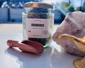 Sales de baño espirituales para la abundancia y la atracción del dinero