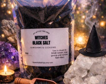 Sal negra de brujas 16 oz.