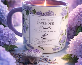 Lavander & Vanilla Spiritual Candle