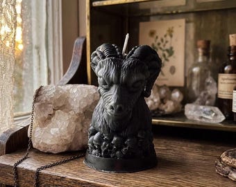Handcrafted Baphomet Candle | Shadow Work & Ritual Candle