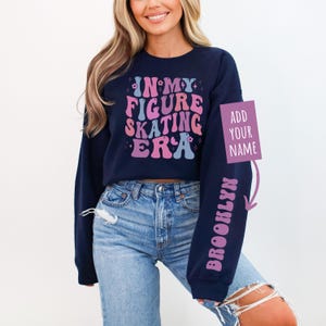 Customized Name Ice Skating Shirt