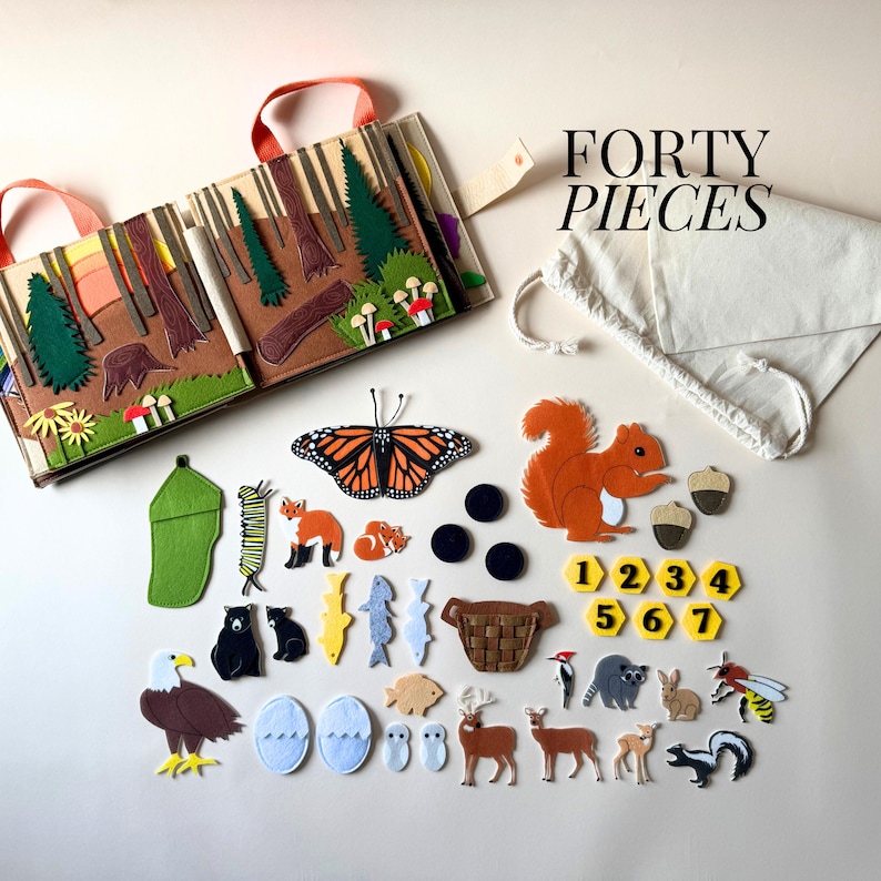 Kid Puzzle For Kid Puzzle Book Busy Puzzle For Toddler Gift For Kid Felt Toy For Kid Animal Puzzle Fish Puzzle Educational Puzzle Felt Book imagem 6