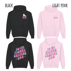 Mädchen-Eiskunstlaufgeschenk für Kleinkind-Eislaufen-Sweatshirt In meiner Eiskunstlauf-Ära Eiskunstläuferin-Hoodie für Mädchen-Eiskunstlaufkleidung Bild 6