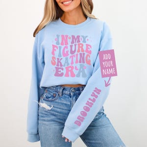 Personalized Figure Skating Sweatshirt
