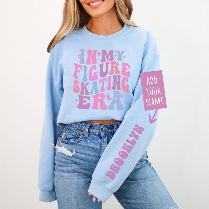 Personalized Figure Skating Sweatshirt