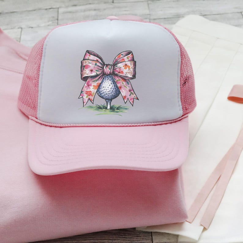 Golf Ball Trucker Hat