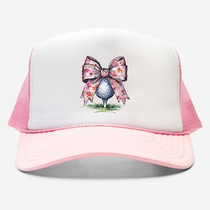 Her Coquette Golf Ball Trucker Hat