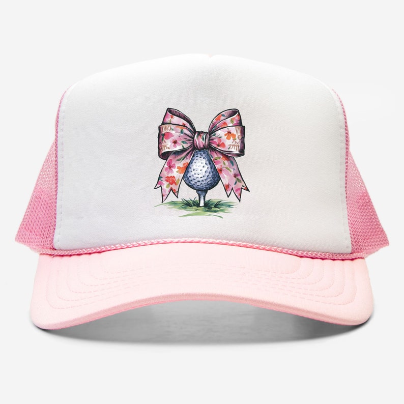 Her Coquette Golf Ball Trucker Hat