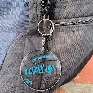 Custom Volleyball Keychains!