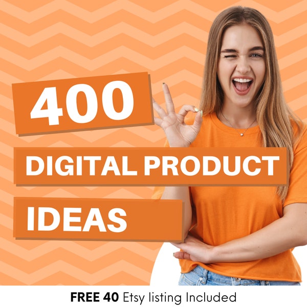 Etsy Digital Product ideas 400 digital product ideas to sell on Etsy digital products that sell High demand 40 Free Etsy Listings