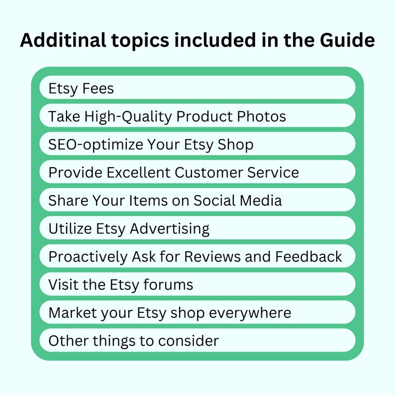 Start Selling on Etsy in 8 Steps in 2024 For Beginners Etsy Sellers Sell on Etsy Set Up Etsy Shop 40 Free Etsy Listings Beginner image 3