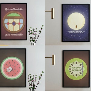 Bluey Inspired Nursery Poster Set: Playful Kids Room Decor (PDF)