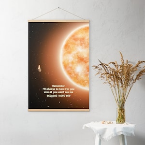 Bluey Inspired Nursery Poster: Sleepy Time, I Love You, Bingo