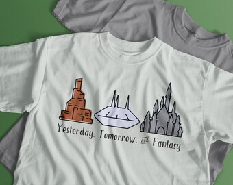 Yesterday, Tomorrow, and Fantasy Digital Download - Cricut cut files, silhouette cut files