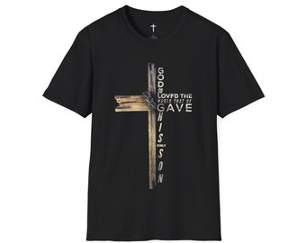 John 3:16 t-shirt -- Christian gifts for the faithful!