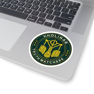 Brandon Sanderson, Stormlight Archive Sports Team Style Sticker, Kholinar Truthwatchers