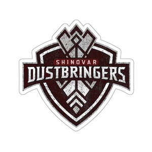 Brandon Sanderson, Stormlight Archive Sports Team Style Sticker, Shinovar Dustbringers